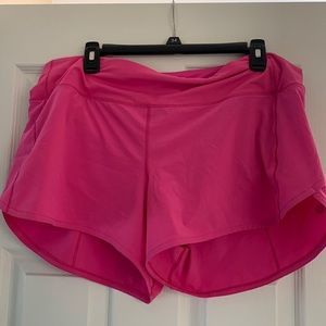 Lululemon shorts, size 12, pink